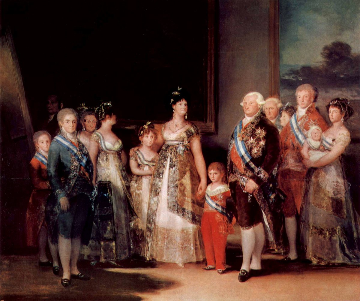 RT @artistgoya: Charles IV of Spain and his family, 1800 #goya #romanticism https://t.co/iimF1eUpVi