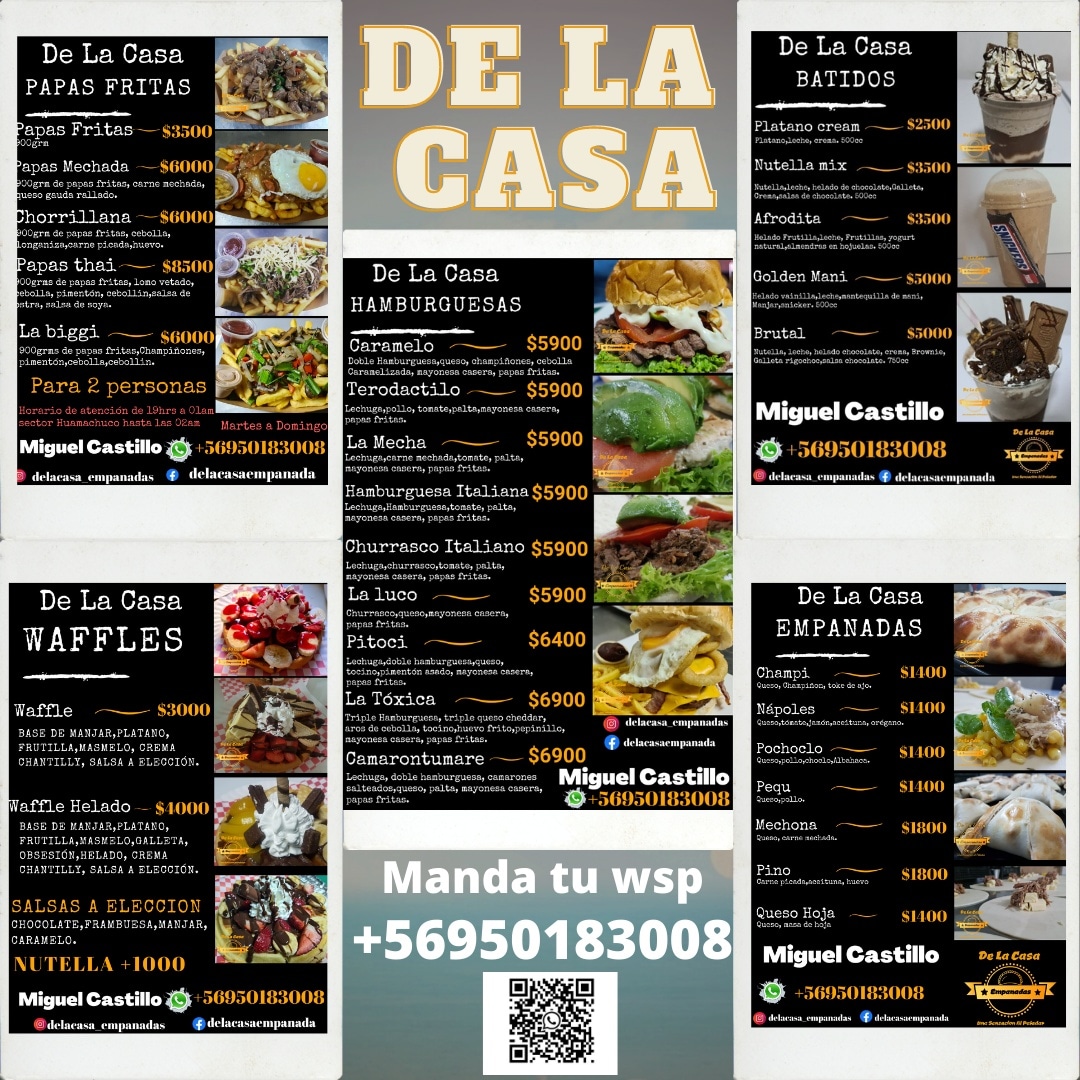 casa_empanadas's tweet photo. Ya san viernes hagan sus pedidos. 
Atendemos todo #Renca @casa_empanadas ❤🤙😎 https://t.co/AkPXOvxGIq