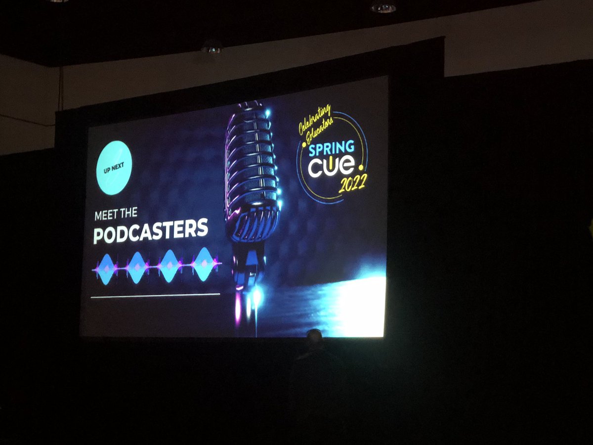 GoneRogueEdu's tweet photo. I am so lucky to have presented @realteaching101 podcast and @cafconfidencepod podcast at #CUE22. https://t.co/i56llMVgD7