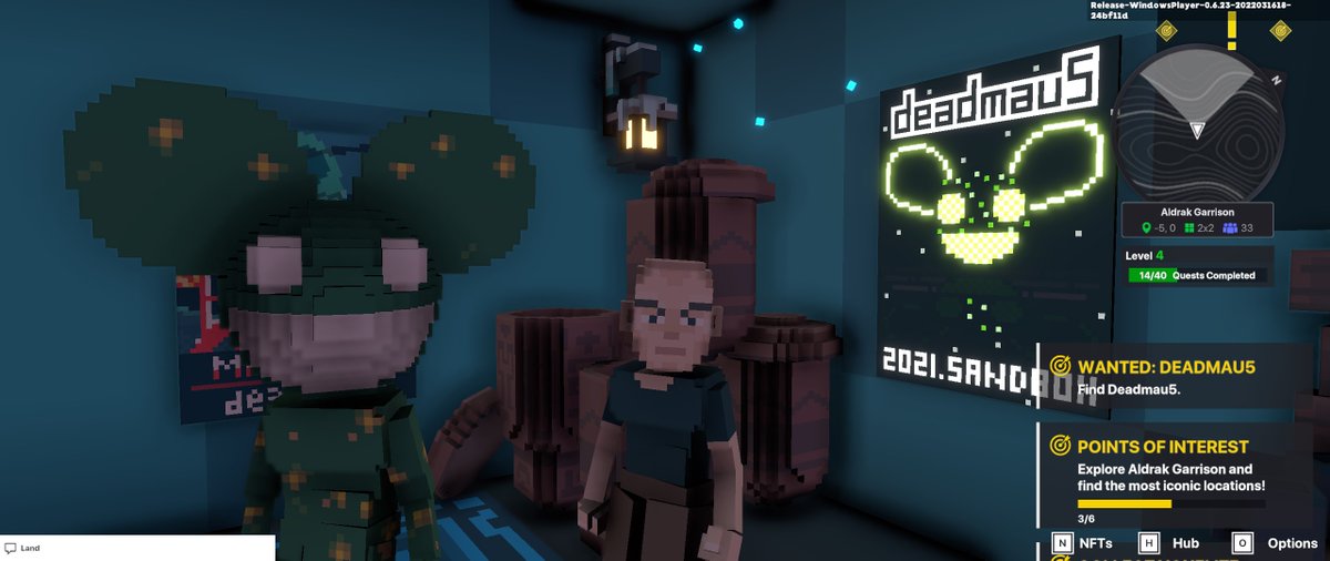 zenroot_design's tweet photo. @TheSandboxGame @deadmau5 I just participated in the daily #SandboxAlphaS2Contest for a chance to earn up to 1,000 $SAND! Starting March 17 - Selfie with Deadmau5. Check out my screenshot below!
👇 #SandboxAlphaS2 https://t.co/p1veOywG7K