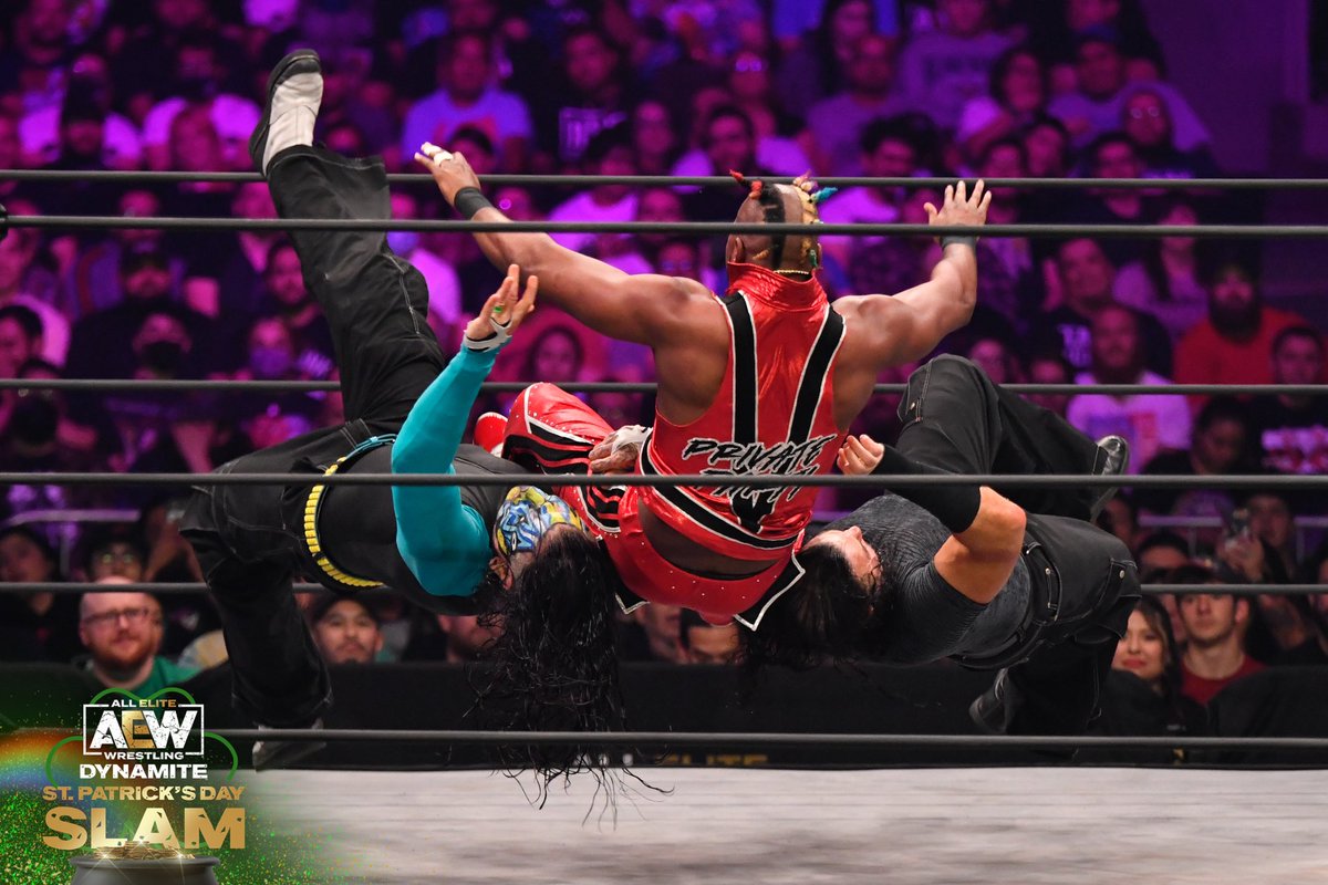MATTHARDYBRAND's tweet image. We did the first #SpinCycle that we’ve done in years on #AEWDynamite. Myself &amp;amp; @JEFFHARDYBRAND plan on doing lots of new tag moves, as we’re coming for it all on this @AEW run.