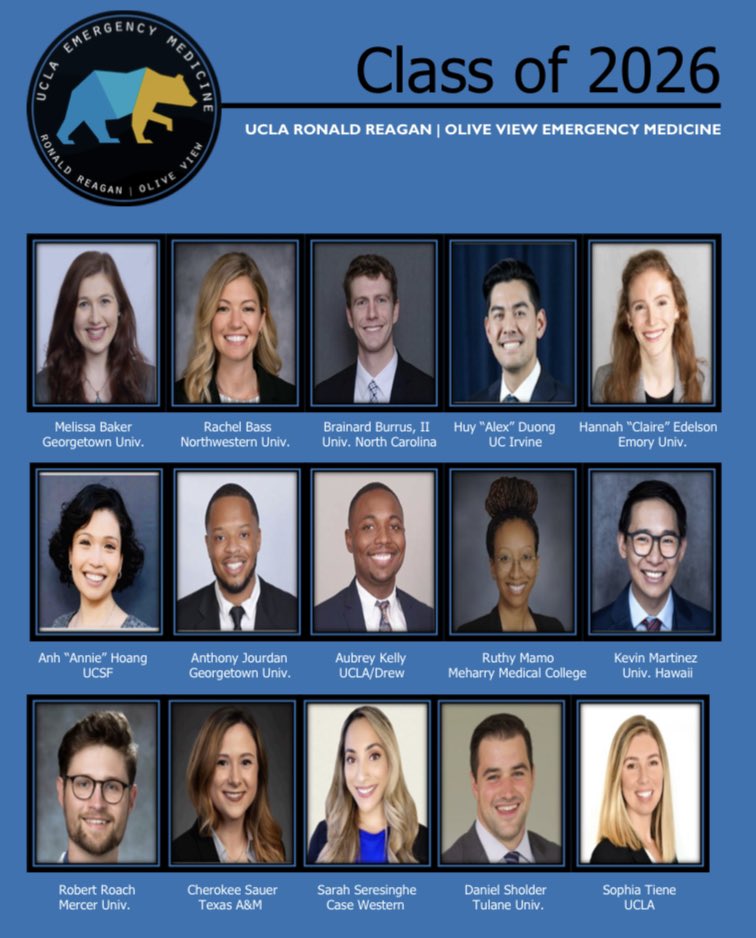 Thrilled to share our class of 2026! We couldn’t be happier 🥳#readyforanything #EmergencyMedicine #MatchDay2022