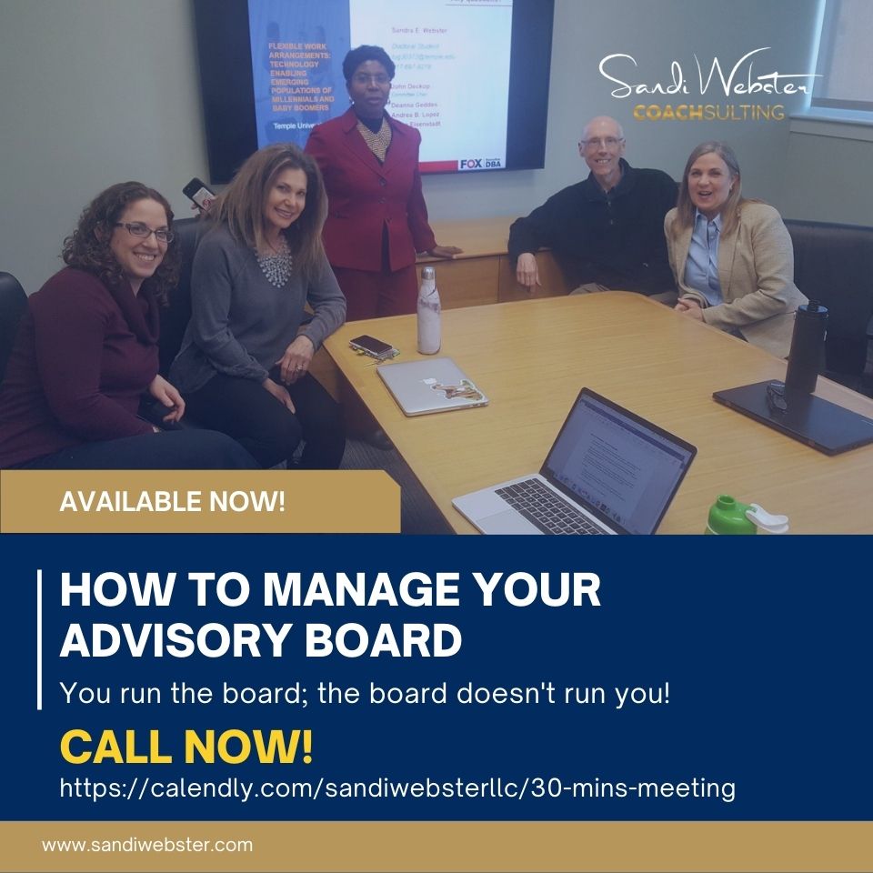 sandiwebster's tweet photo. Get on board and get an advisory board! https://t.co/a7jIagF03G.  #advisoryboard #boardroom #seatatthetable #virtualadvisoryboard https://t.co/JAGbzmyGKH