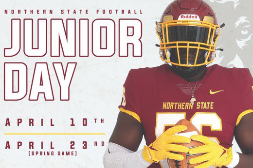 Thank you for the invite!!! <a href="/SamChilsen/">Sam Chilsen</a> <a href="/NSUWolves_FB/">Northern State Football🐺 🏈</a>
