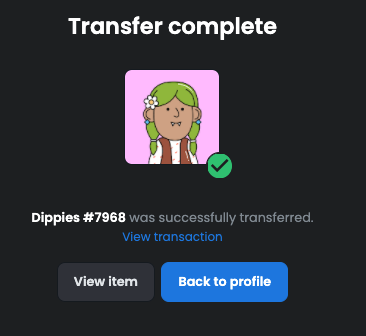 IzzyPollak's tweet photo. 484 likes, 327 RTs, and 270 good deeds later, I learned of a woman without a home in @BigTurk1010's community who he wanted to invite over for dinner and start her wallet. 

I sent a @DippiesNFT to start Leila off, what are you gonna send?

Leila's Wallet:
https://t.co/sKjPUAw7S9 https://t.co/xoCUD9DePS