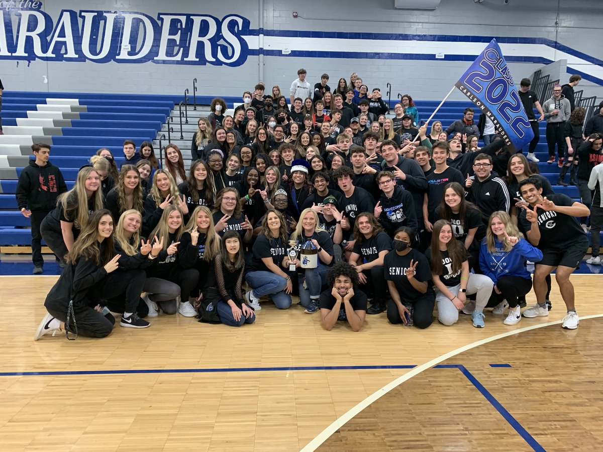 itsjustginav's tweet photo. I am just so proud of these seniors. Back to back lip sync champions and they are just collecting trophies for my desk. I love being their sponsor ☠️💙 https://t.co/wSMHE721L7