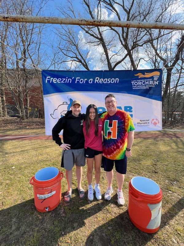 hhspressorg's tweet photo. Latest Sports Update: Fantastic Polar Plunge event this afternoon at HHS!! The HHS team raised $2,330 AND still have donations coming in.
For the past two years, they have raised a total of $7,600 for Special Olympics Massachusetts!!
#hillerpride #choos… https://t.co/eofG1MCMyj