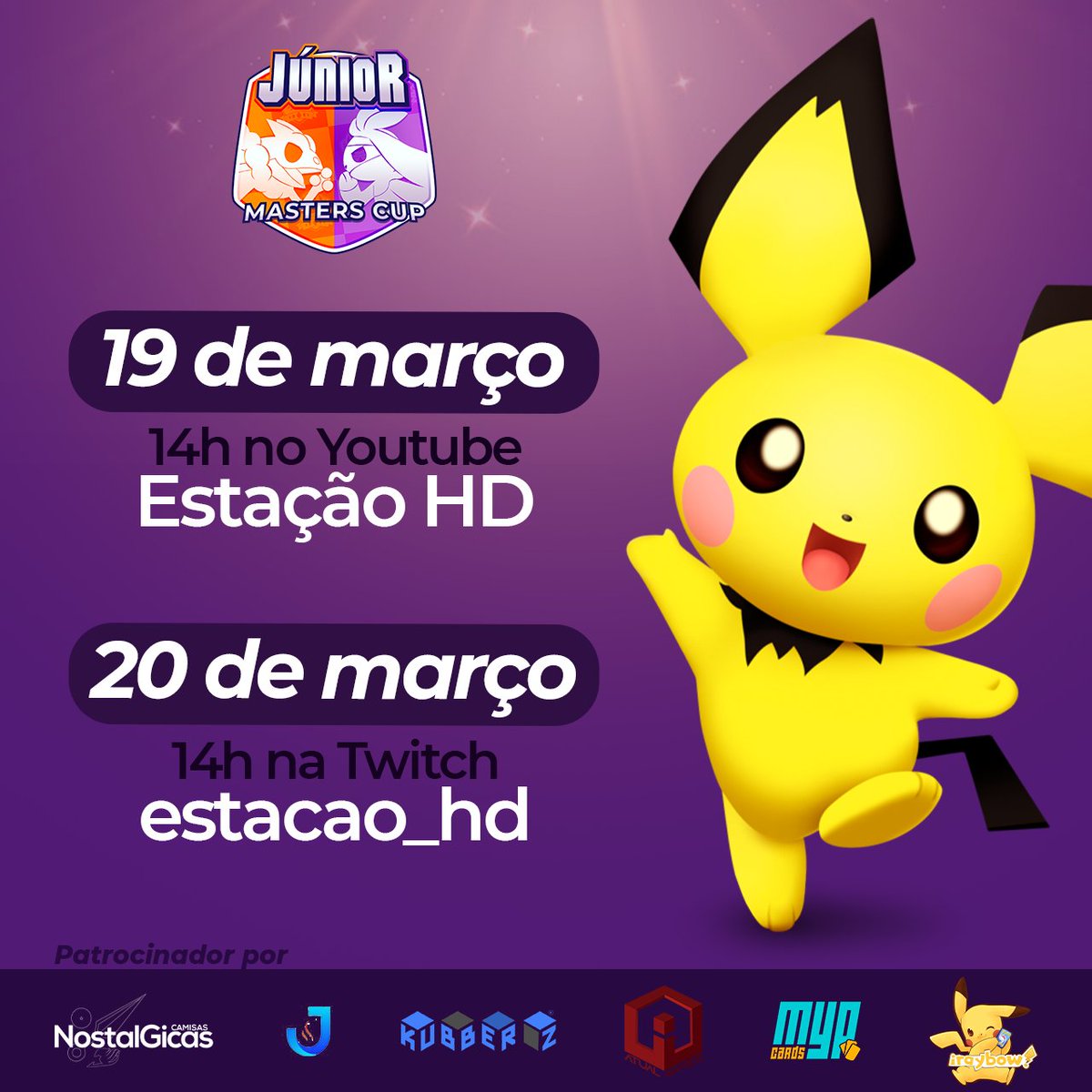 Quer saber aonde assistir o campeonato amanhã e domingo? 

Então se liga só: Sábado será no YOUTUBE e domingo será na TWITCH 

De quem? Do <a href="/EstacaoHD/">Andih</a>