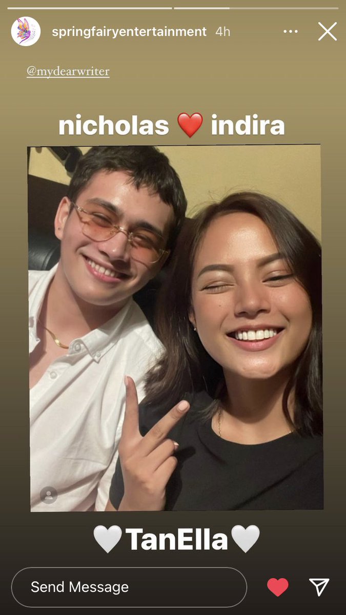 TanEllaTrends's tweet photo. 📸Instagram Story Update: Direk @MyDearWriter 🙈🤍

@ellacayabyab_ @tanredroncal 
#EllaCayabyab #TanRoncal
#TanElla
ctto
 https://t.co/bTm1AplEDm