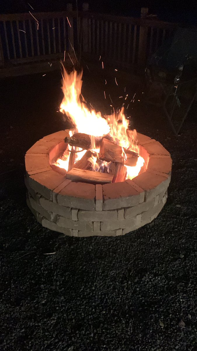 First bon fire of 2022