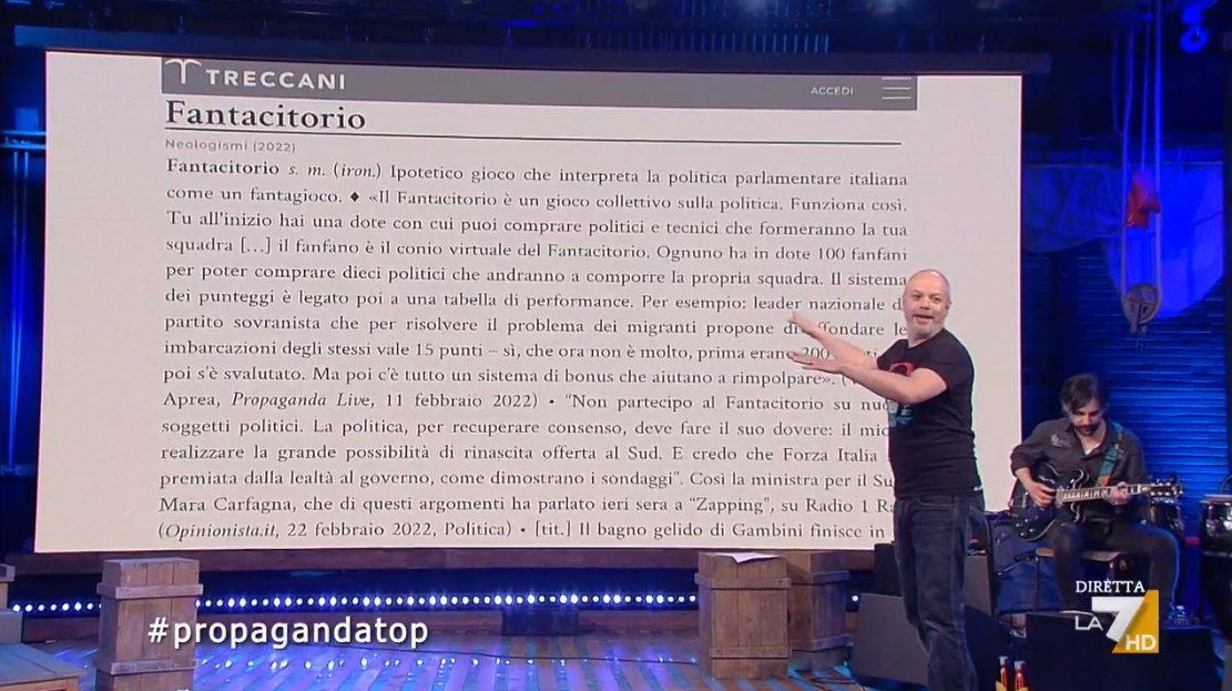 welikeduel's tweet photo. #fantacitorio sulla @Treccani 

#propagandatop #propagandalive @Fanta_citorio https://t.co/BzWIOYHdYp