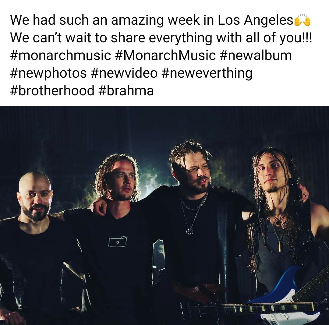 MonarchFanPage's tweet photo. Monarch album is coming out soon.  Things are moving forward.  Stay turned!!!!  How exciting

@MonarchMusic444 
@DukeSabastian 
@jameslascu 
@PuhyParty 
@ryanrsrgtr https://t.co/DM38S6IZqh