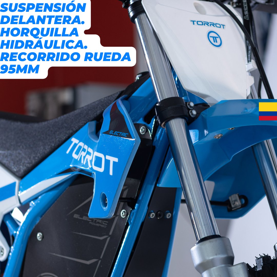 Prowess_Global's tweet photo. Suspensión Delantera.Horquilla hidráulica.Recorrido de rueda 95mm. Conoce más en https://t.co/EBjdD3l4WQ.

#enduro #motocross #trial #ecofriendly #nextgeneration #riders #osetbikes #ktmsx5e #gasgasmce5 #husqvarnaee5 #Colombia #motoselectricas #electricmotorcycle #electricdirtbike https://t.co/FjHPX2N3Fs