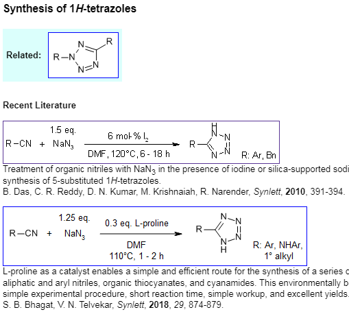 organic_portal's tweet photo. https://t.co/jMvUADbgm4 
Synthesis of tetrazoles - an overview of recently published methods https://t.co/yW7wqAwwUw
