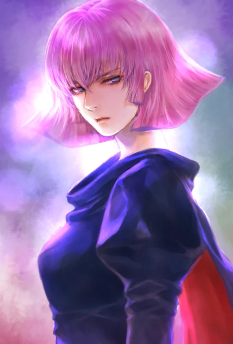 先日のハマーン様の
差分 描いてみました😊 