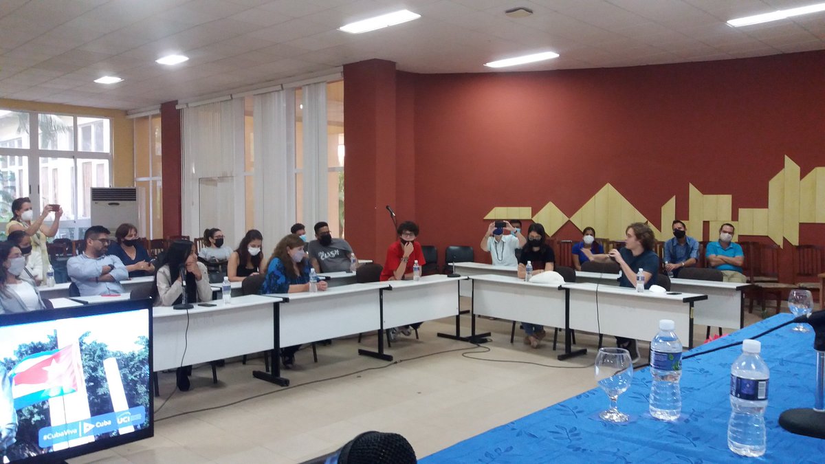 David Alonzo Díaz (@davidad_uci) on Twitter photo Hoy nuestra <a href="/universidad_uci/">Universidad de las Ciencias Informáticas</a> se convirtió en el centro de la hermandad revolucionaria global, al compartir miembros de nuestra casa de altos estudios y los integrantes del primer #ColoquioInternacionalPatria, dejando claro que #CubaNoEstaSola. <a href="/raydelmp/">Raydel Montesino Perurena</a> <a href="/nataliauci16/">Natalia 🇨🇺</a> <a href="/ACN_Cuba/">Agencia Cubana de Noticias</a> Hoy nuestra <a href="/universidad_uci/">Universidad de las Ciencias Informáticas</a> se convirtió en el centro de la hermandad revolucionaria global, al compartir miembros de nuestra casa de altos estudios y los integrantes del primer #ColoquioInternacionalPatria, dejando claro que #CubaNoEstaSola. <a href="/raydelmp/">Raydel Montesino Perurena</a> <a href="/nataliauci16/">Natalia 🇨🇺</a> <a href="/ACN_Cuba/">Agencia Cubana de Noticias</a>