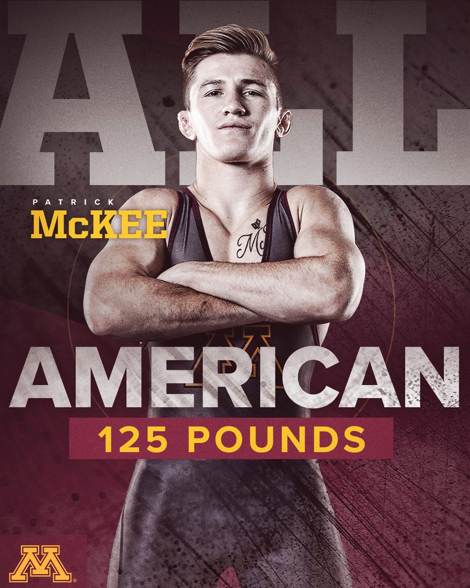GopherWrestling's tweet image. LOVING THE FIGHT! 〽️😤

For the second year in a row, Patrick McKee battles through the backside and he is a 2022 NCAA All-American at 125 pounds!!

#GopherTough // #SkiUMah