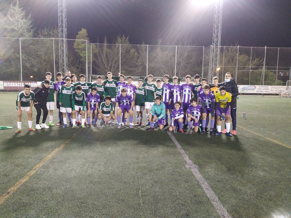 Para competir necesitamos de rivales que nos obliguen a superarnos y mejorar.
Gracias Cadete B del
<a href="/cdubedaviva/">C.D.ÚBEDA VIVA</a> por vuestra disponibilidad.
Moraitos del <a href="/atjaen/">Atlético Jaén F.C.</a> Cadete C seguimos nuestro camino.
#MasQueFutbol