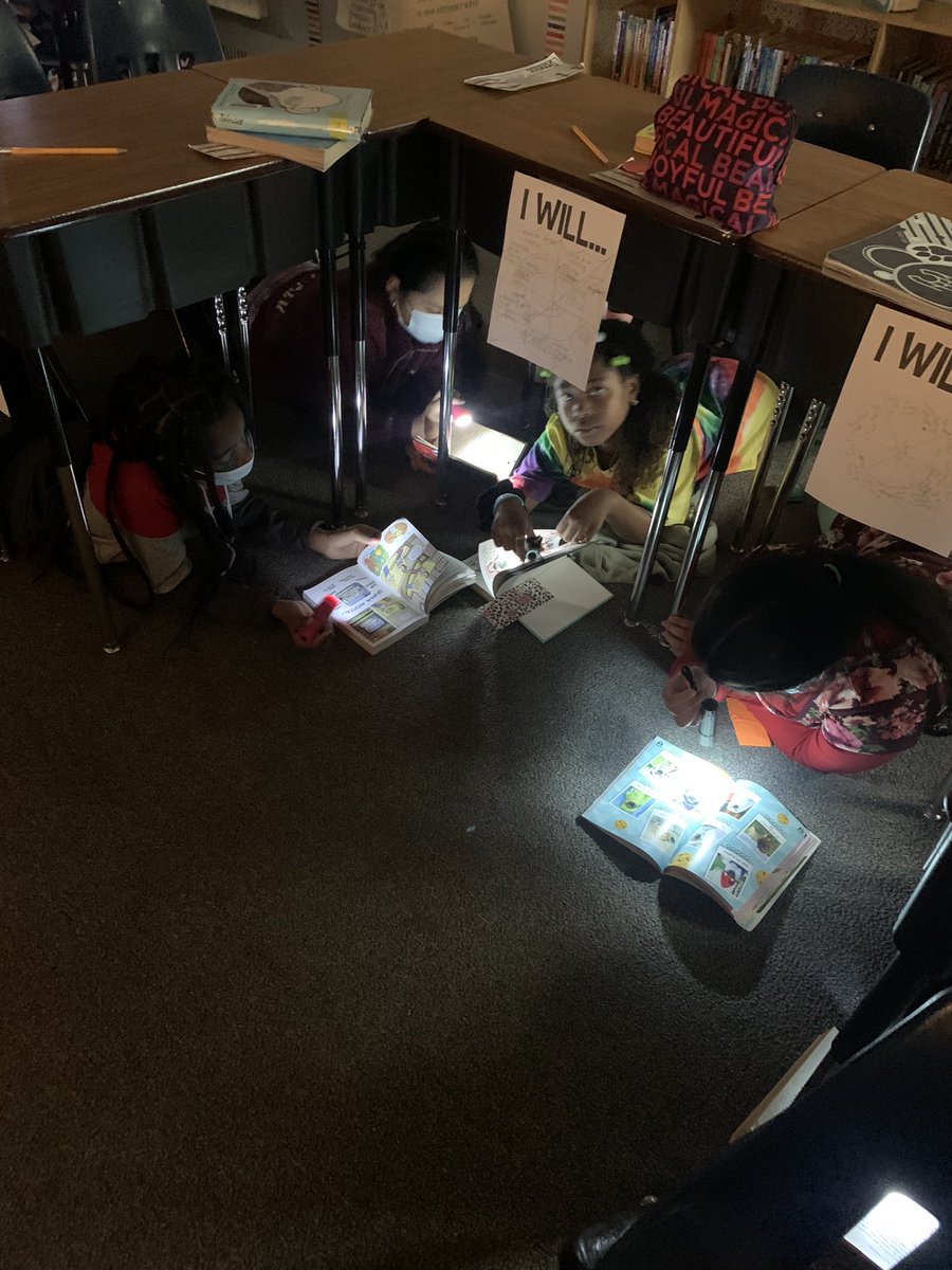 G5WithGarrett's tweet photo. A long day of assessments, a full moon, and stormy weather mean the perfect way to end a Friday is with some flashlight reading 💕 @mrsconrad1116 @Miss_R_Smith @Comptoncubs https://t.co/tzV1l2Q6MC