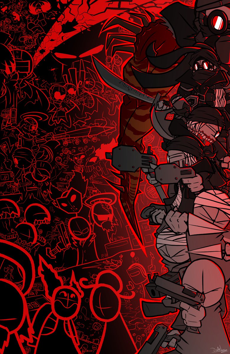 DudeL_2245's tweet photo. #madnesscombat #madnesscombatfanart 
Reposting my 2021 Madness day art from Newgrounds https://t.co/bKXszTCaa1