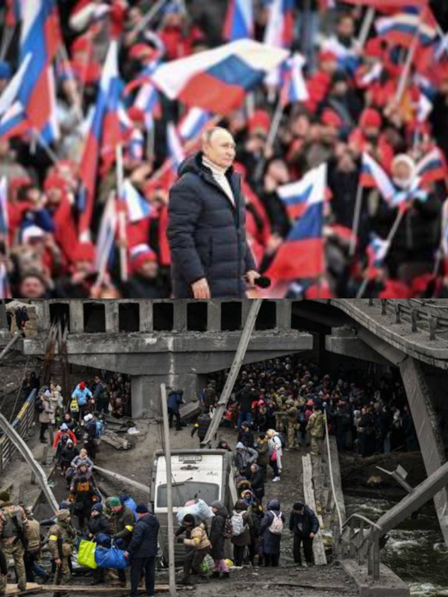 Erfons's tweet image. Mientras miles de personas están muriendo y tienen sus vidas totalmente destruidas en estos momentos en Ucrania, el mierda este se da hoy un baño de multitudes en un concierto...repulsa total hacia este ASESINO. #UcraniaRussia #Ucraina #ucraine #UkraineRussiaWar #UcrainaWar