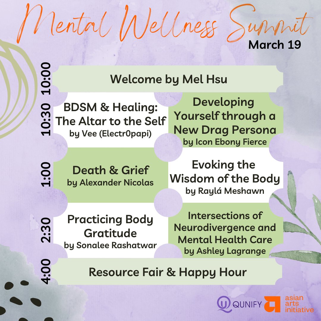qunifyphl's tweet photo. LGBTQ+ Mental Wellness Summit tomorrow! In-person and virtual attendance options. More information at https://t.co/fzf6dlyAbh https://t.co/swELZTEvmu