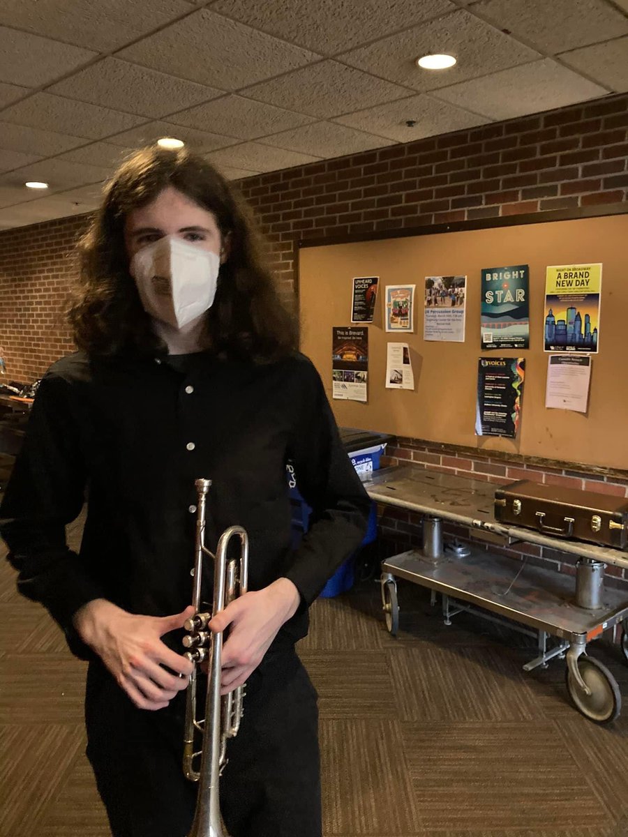 wvmusicboosters's tweet photo. Good luck to Ben on his second audition for Kentucky’s Governor’s School for the Arts summer program 🍀 Cool to be named a finalist! https://t.co/u43cjFMNzh