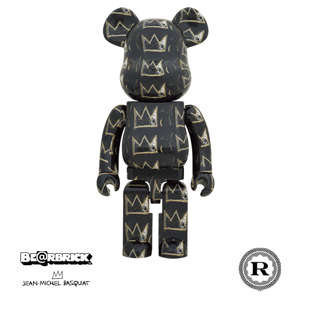 REGARDINGFRESH's tweet photo. Jean-Michel Basquiat a Brooklyn born artist. Who has become one of the most profound artist of our time. His art is personal, detailed, and full of emotion! BE@RBRICK has created a inspirational piece in the continued  series #8 highlighting his art through there medium. https://t.co/ykgtH4dIgN