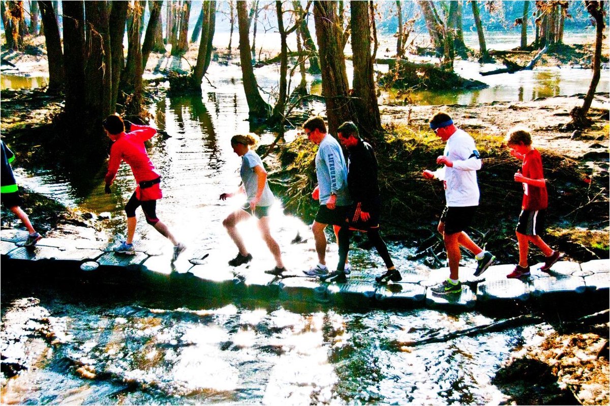 A little rain never hurt anyone!  Trail Run 2022 is on tomorrow!  Come by the Nature Center today from 4:00-6:00 and register ($30) or tomorrow, race day ($35).  You don't want to miss this race!  #mudrun #trailrunner #spring2022 #outside