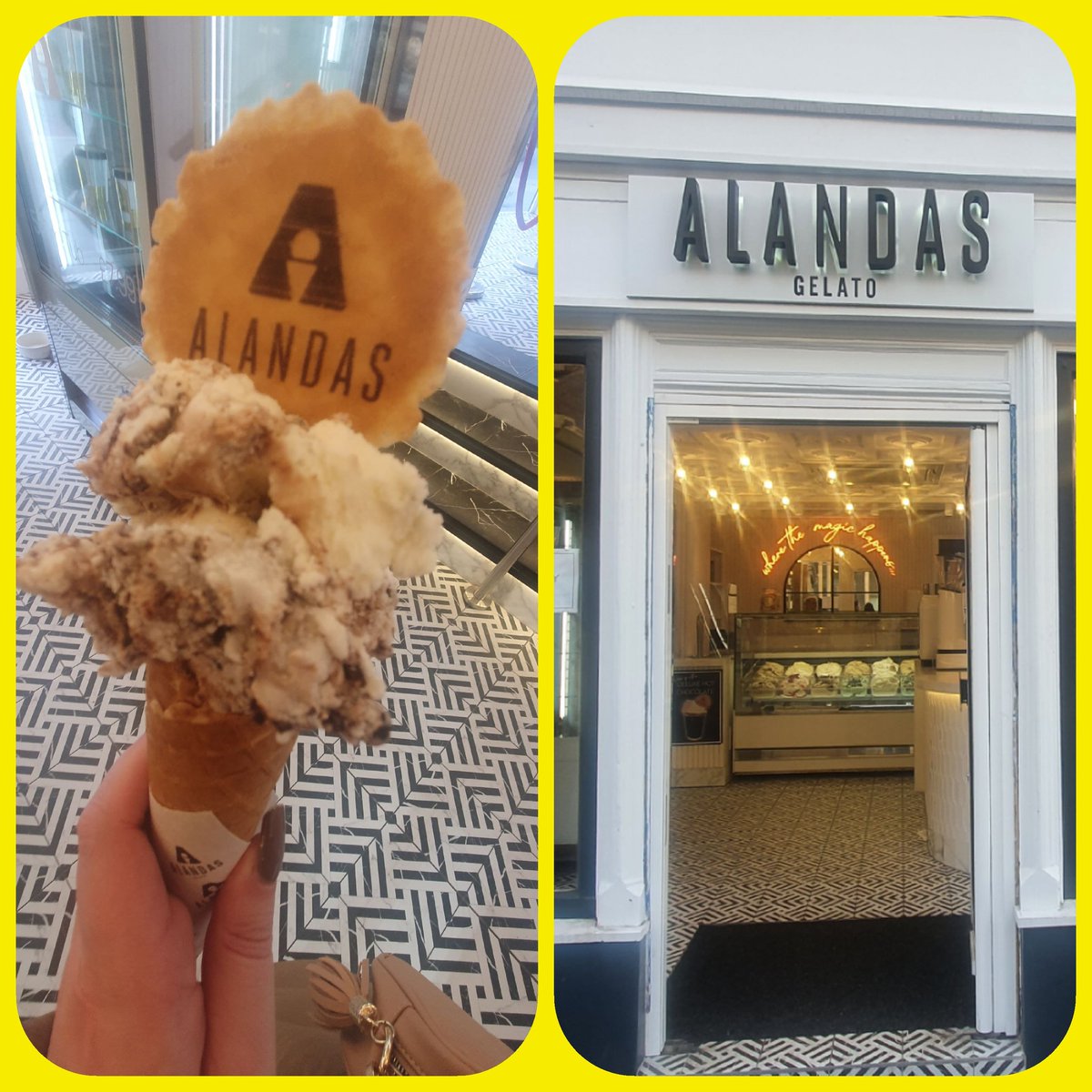 A wee Friday night treat after a very busy working week 🌞🍦#Fridayfeelgood