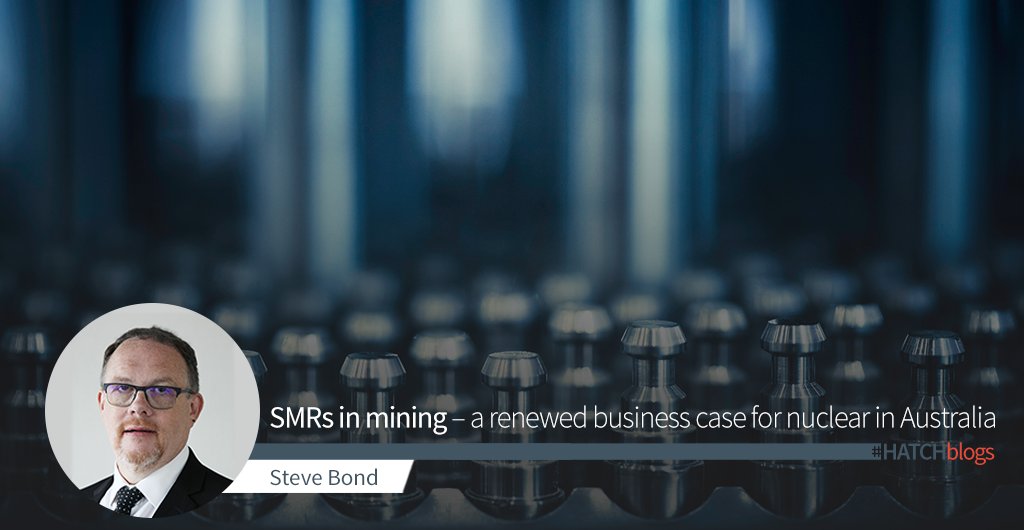 HATCHglobal's tweet photo. #SMRs and vSMRs can offer a zero-carbon solution to a wide range of end users
Read more to find out the specific benefits for the mining industry: https://t.co/P9fLbrYKgJ
#HATCHblogs https://t.co/vhH4Nx4Df6