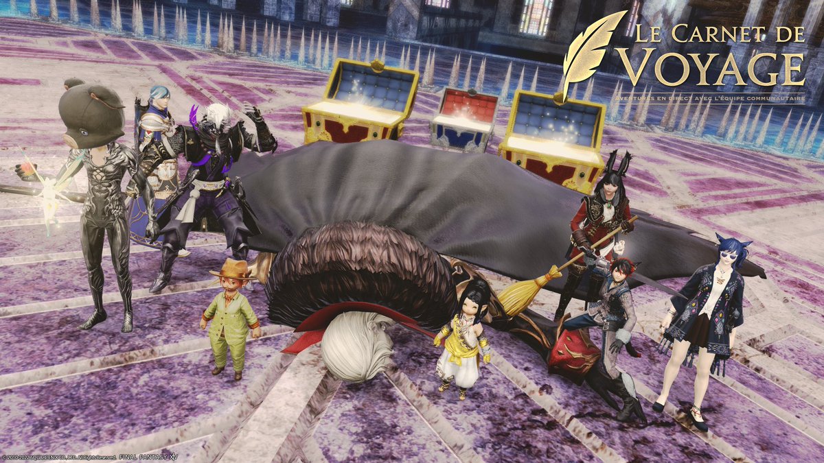 FF_XIV_FR's tweet image. Un grand merci d'avoir été à nos côtés pour ce premier Carnet de Voyage de l'année ! ❤️

Les Limbes du Pandæmonium et le Ludodrome n'avaient qu'à bien se tenir face à vos équipes de choc ! 🙌

On se retrouve vite pour de nouvelles aventures sur #FFXIV🤗