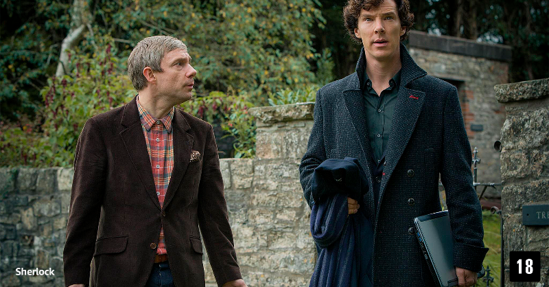 PrimeVideoBR's tweet photo. 🔎 EVIDÊNCIAS APONTAM QUE MEU SHIP TÁ VIVO!!! 🔍

as 4 temporadas de #SherlockHolmes já estão disponíveis. https://t.co/AkDrT3OdxM