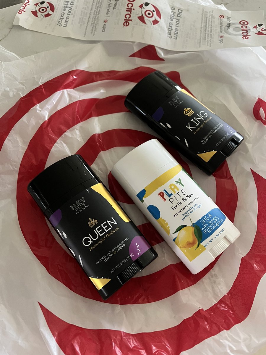 Marissatanee's tweet photo. Have you tried the Black Owned deodorant yet? @PLAYPITS #BlackOwned #targetwhileblack #target #targetfinds https://t.co/66G32b2fw1