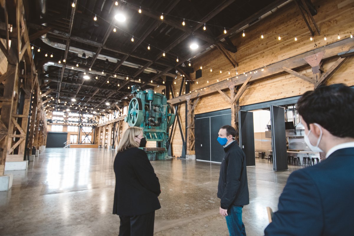 Yesterday, USDA Undersecretary Jennifer Moffitt visited the <a href="/ReddOnSalmon/">Redd on Salmon Street</a> and met a few Redd tenants, including <a href="/BLineDelivers/">B-Line Urban Delivery</a>. We’re so grateful for her time and interest in learning more about our farm to institution efforts and how we support regional food systems at the Redd!