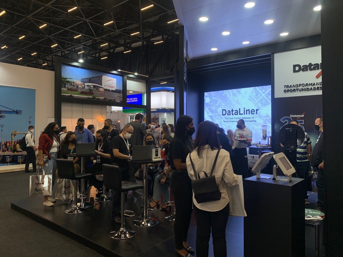 datamar's tweet photo. A Datamar agradece sua visita durante a Intermodal 2022.
Depois de tanto tempo, foi ótimo rever clientes, conhecer novos parceiros e reencontrar tantos amigos!
#intermodal #datamar #comex #businessintelligence https://t.co/Gt5CukRlzt