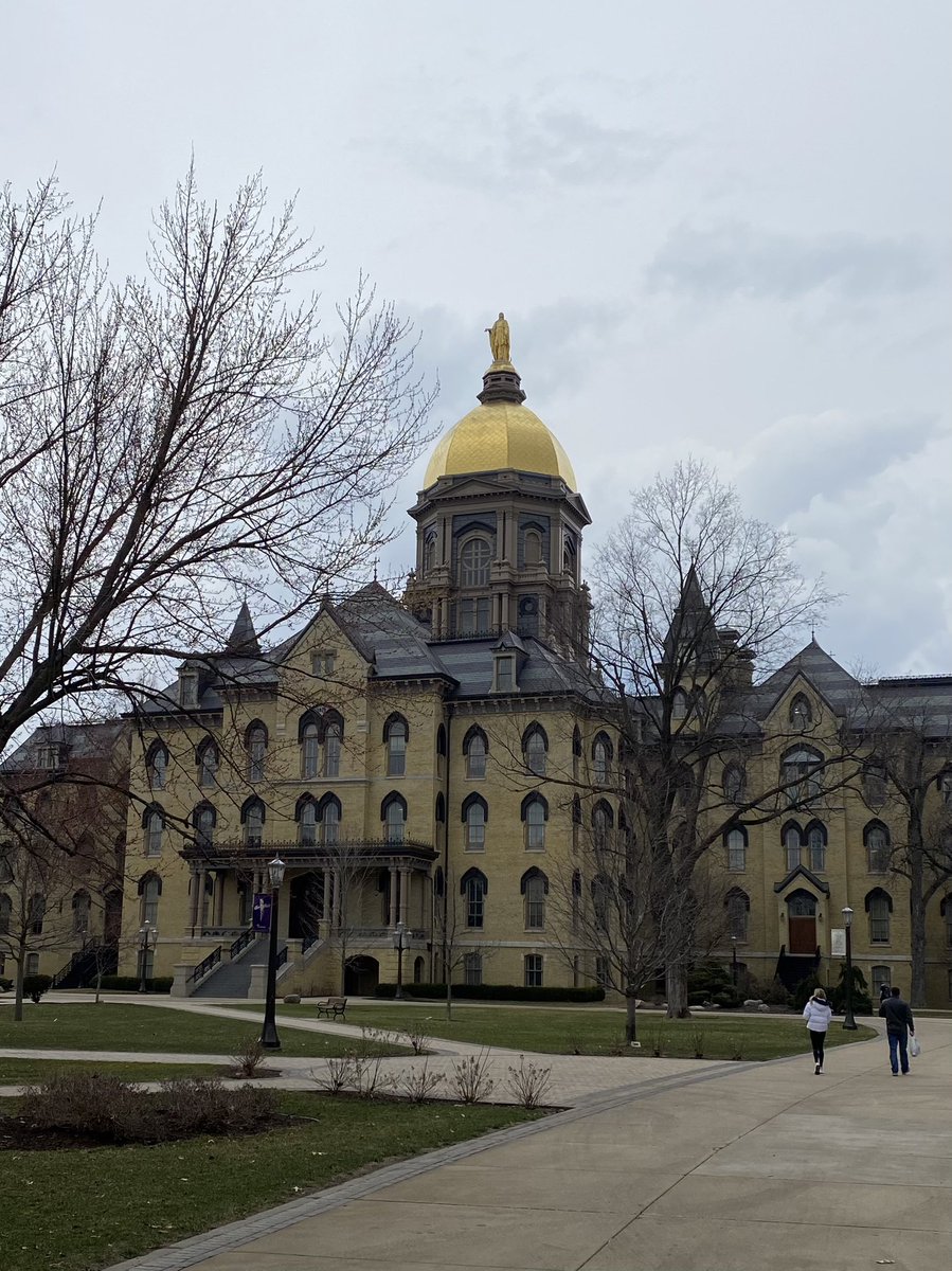 JoeBePositive's tweet image. Always an honor to speak @NotreDame , the school where Andrew dreamed of playing baseball &amp;amp; soccer. Among the ND icons, my clear favorite is the Grotto. Thanks, Irish, for helping @BePositiveFdn fight #ChildhoodCancer.