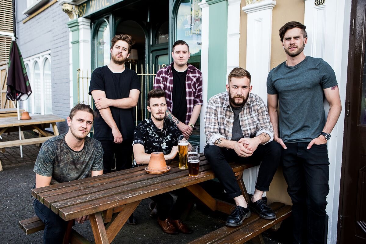 Digging through the archives and found this unseen shot pre-show in our home town. Not sure why we’re sharing 3 beers. #reading