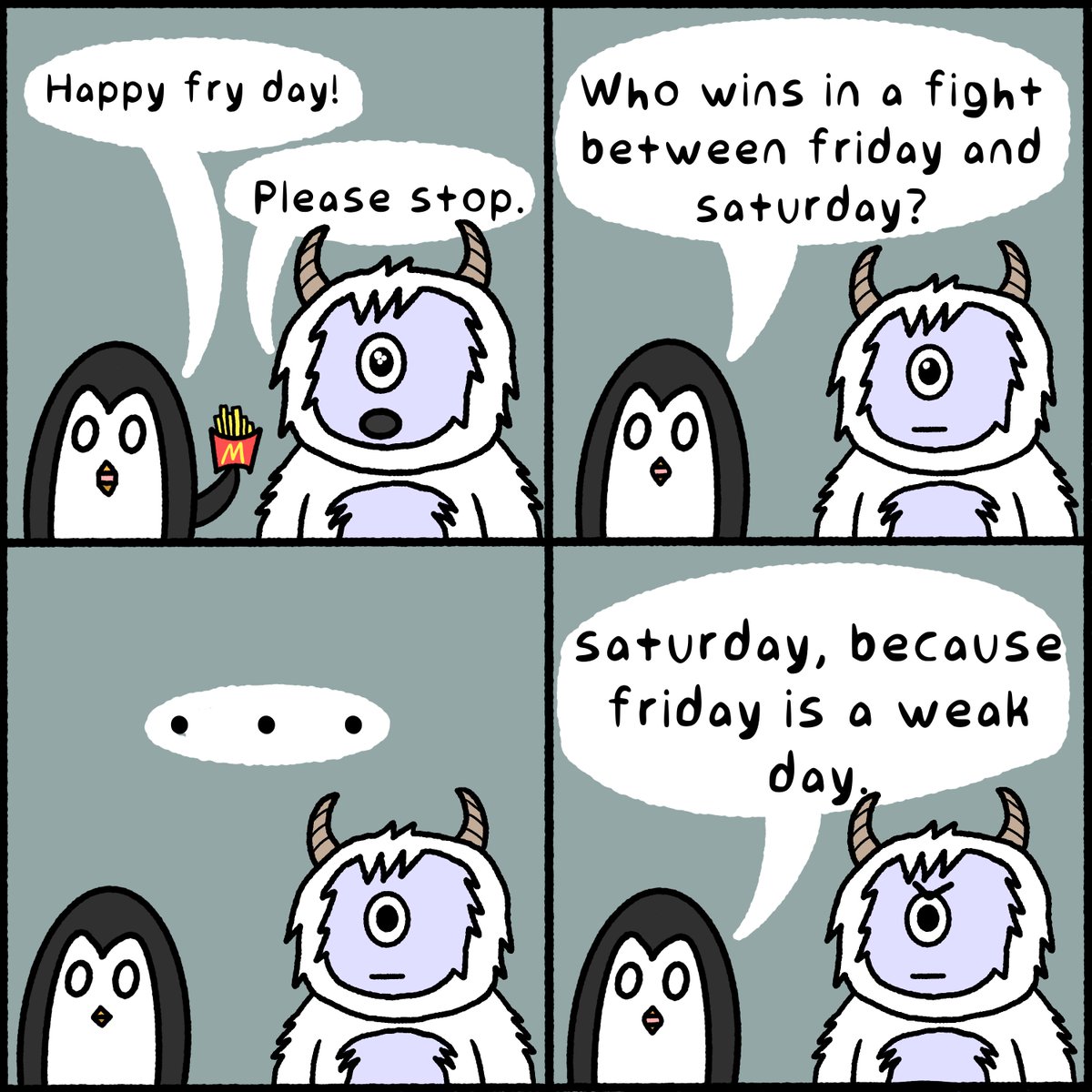 icecoldyetis's tweet photo. Happy Friday from the Yetis! https://t.co/zKi0rpuYx6