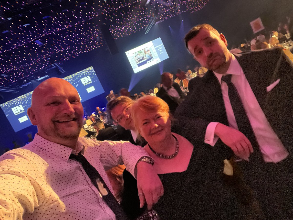Ed Tranter (@edtranter) on Twitter photo The ginger fox and her bodyguards at the #enawards #noautographs The ginger fox and her bodyguards at the #enawards #noautographs