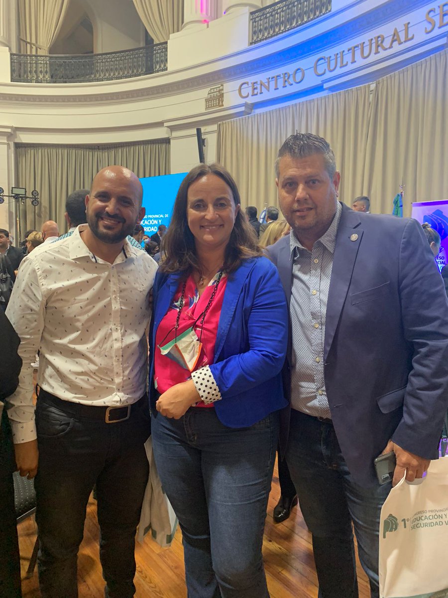 LucasTundisOK's tweet photo. También felicitar por las disertaciones y el compromiso social a la Senadora Provincial  @SofiaVannelli  y al Diputado Nacional @Ramir_Gutierrez https://t.co/HCDo2G2xqS