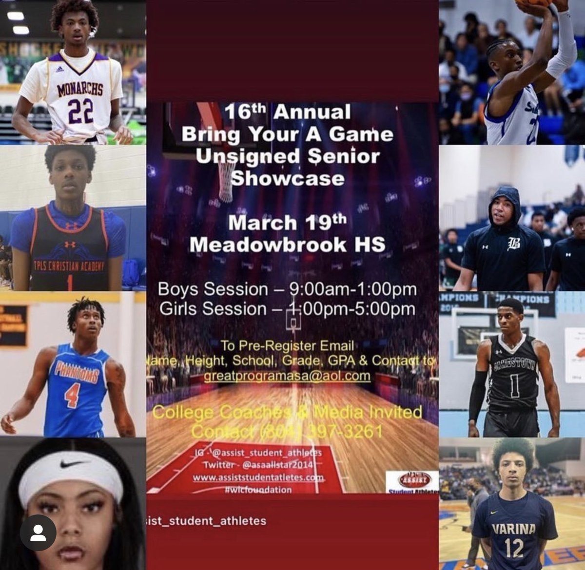 Showtime tomorrow! I hope you are there! If you are a cameraman i would be in the building too, it’s going be a movie !! Coaches hit me to purchase online view if you can’t be in the building!