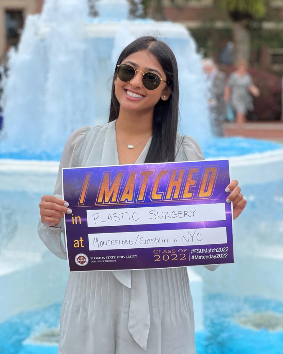 Matched in PLASTIC SURGERY!!!!!! I’m going to NYC!! #MatchDay2022 #plasticsmatch