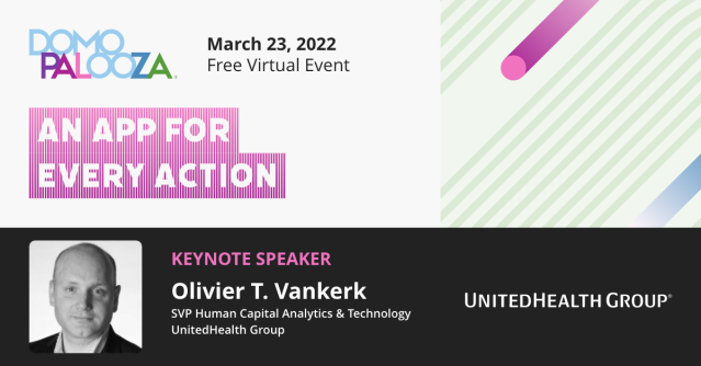 March 23! If you get a chance, I hope you can log in and check it out. #DP22 #Domopalooza <a href="/domotalk/">Domo</a> <a href="/OlivierTVankerk/">Olivier Vankerk</a> <a href="/unitedhealthgrp/">UnitedHealth Group</a> bit.ly/3ucqi6e
