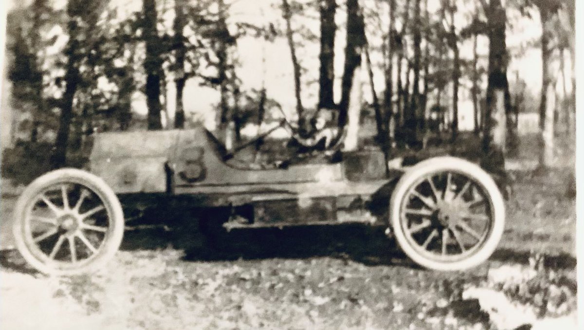 _Retro_Rebel_'s tweet photo. My GG Grandfather #JimAllen raced on Midwest dirt tracks during the 1910’s in places like what would be #RockfordSpeedway. See, racing is in my blood! 😊
He passed in 1923 from pneumonia while recovering after a bad practice wreck in this car. #3
Wish I knew more about him! https://t.co/BkQFyH00sj