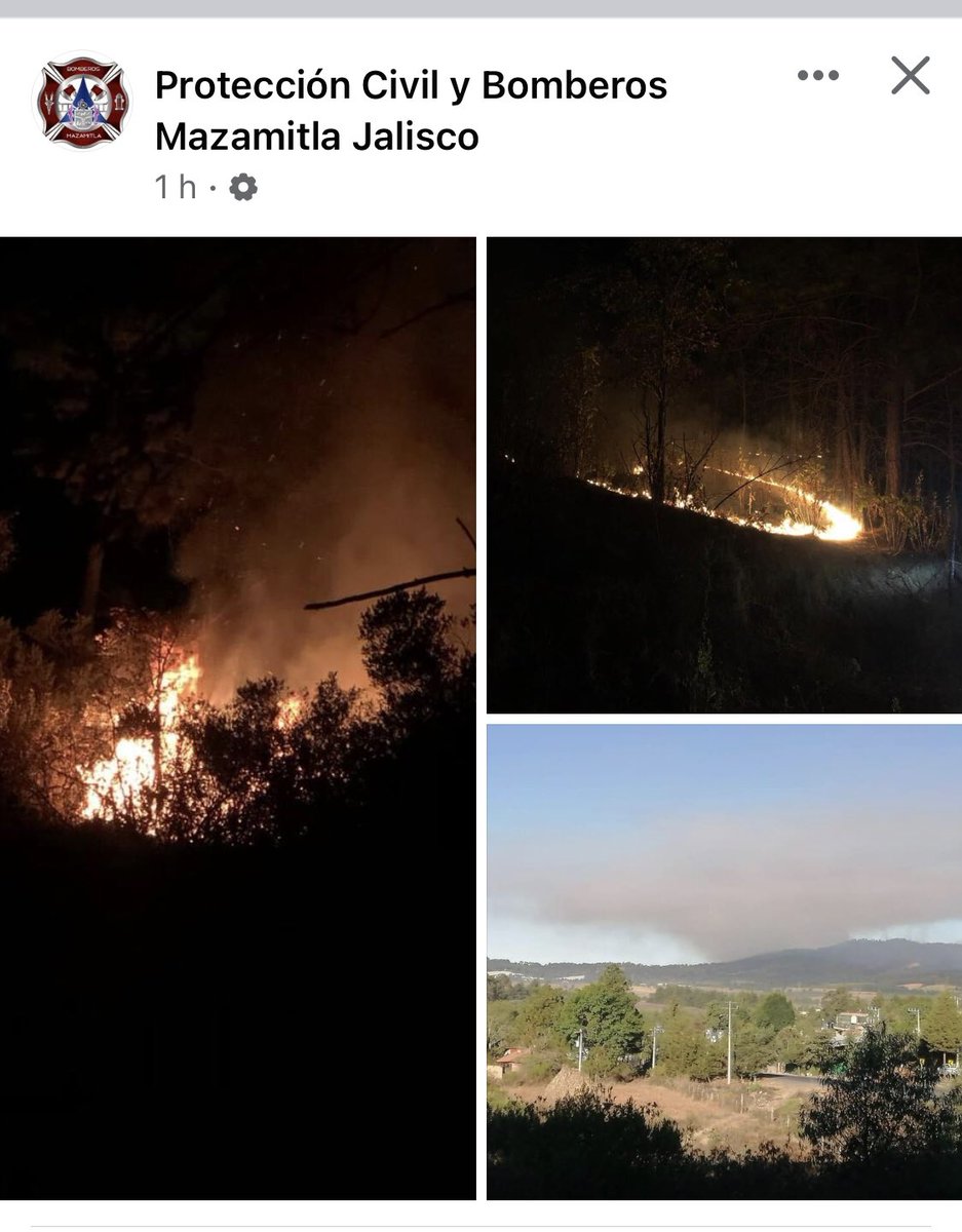12JoseVeCe1's tweet photo. @ELOCCIDENTAL @EnriqueIbarraP @CONAFOR @GobiernoJalisco @Eli_RChavarria @EnriqueIbarraP  @CONAFOR @GobiernoJalisco  se requieren los helicópteros en Mazamitla, incendio forestal desde ayer activo https://t.co/haQLkkzZyc