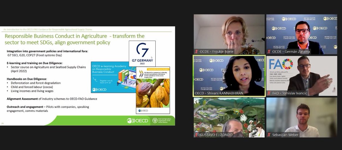 Un nuevo informe regional disponible: CER y debida diligencia en el sector agrícola en ALC 🌾🌎

Cerramos con éste nuestro ciclo de capacitación sectorial, agradeciendo a todas las empresas y asociaciones que nos acompañaron desde 🇦🇷🇧🇷🇨🇱🇨🇴🇨🇷🇪🇨🇭🇳🇬🇹🇲🇽🇵🇪

mneguidelines.oecd.org/conducta-empre…