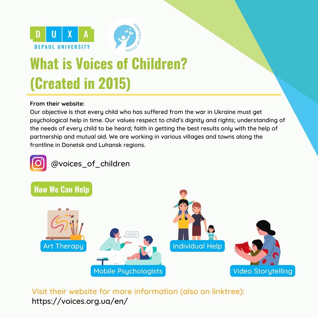 duxadepaul's tweet photo. Hey DUXA members, why not raise money for two great causes--Voices of Children, an NPO that aids and supports children affected by war trauma in Ukraine, and DUXA!  We will be doing a bingo card fundraiser with all of the proceeds going towards these organizations.
(1/4) https://t.co/Sjr1Mfof02