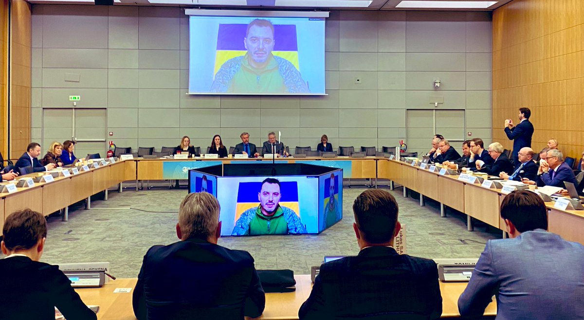 phyllisflick's tweet photo. Incredibly powerful intervention by MP Yehor Cherniev, direct from 🇺🇦@ today’s #OECDparl meeting. We #StandWithUkraine https://t.co/pwC8OQoU9Q