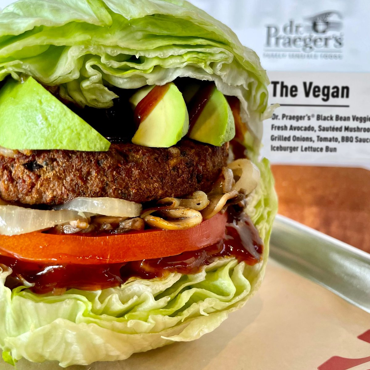 MooyahOC's tweet photo. Whether youโre skipping meat, #vegetarian, #vegan or just love our #blackbeanburgers, donโt forget youโll earn 15 Bonus Points on any of our @DrPraegers options EVERY FRIDAY thru 4/15!๐ฑ๐๐ฒ #MOOYAH #Ridiculicious #veggieburger #meatlessmarch #nomeatfriday https://t.co/kG4EU92EB8 https://t.co/Gsxo02nXIb
